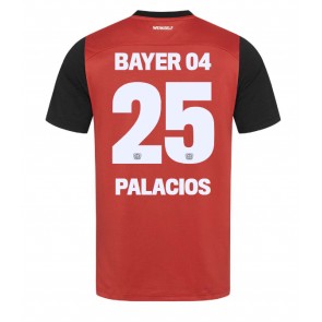 Bayer Leverkusen Exequiel Palacios #25 Replika Hjemmebanetrøje 2024-25 Kortærmet